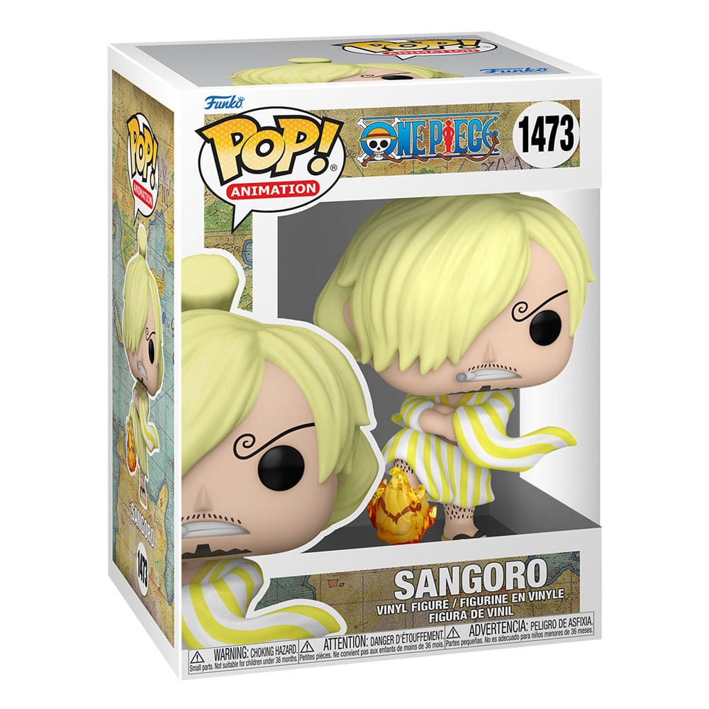 One Piece Figurine POP! Animation Vinyl Sangoro (Wano) 9 cm