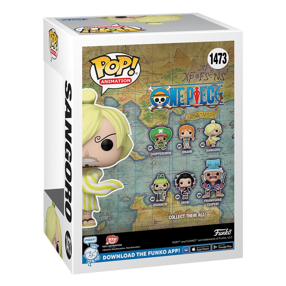 One Piece Figurine POP! Animation Vinyl Sangoro (Wano) 9 cm