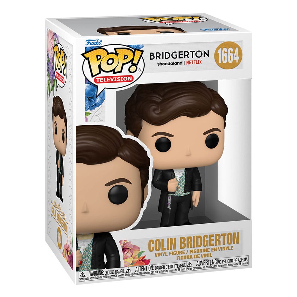 Bridgerton Figurine POP! TV Vinyl Colin Bridgerton 9 cm