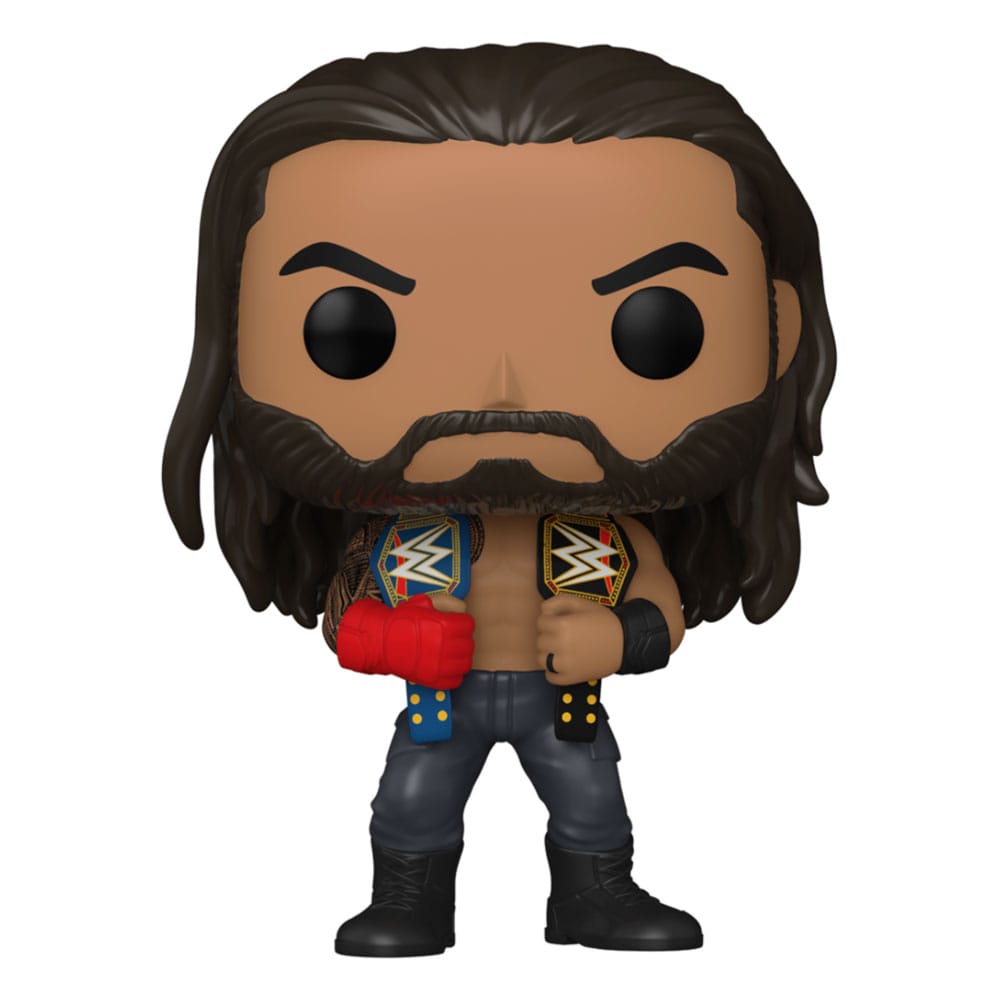 WWE POP! Vinyl figurine Roman Reigns w/Belts 9 cm