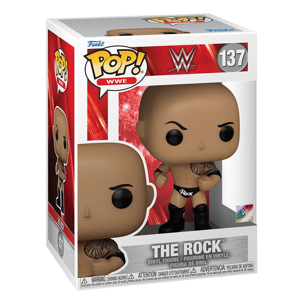WWE POP! Vinyl figurine The Rock (final) 9 cm