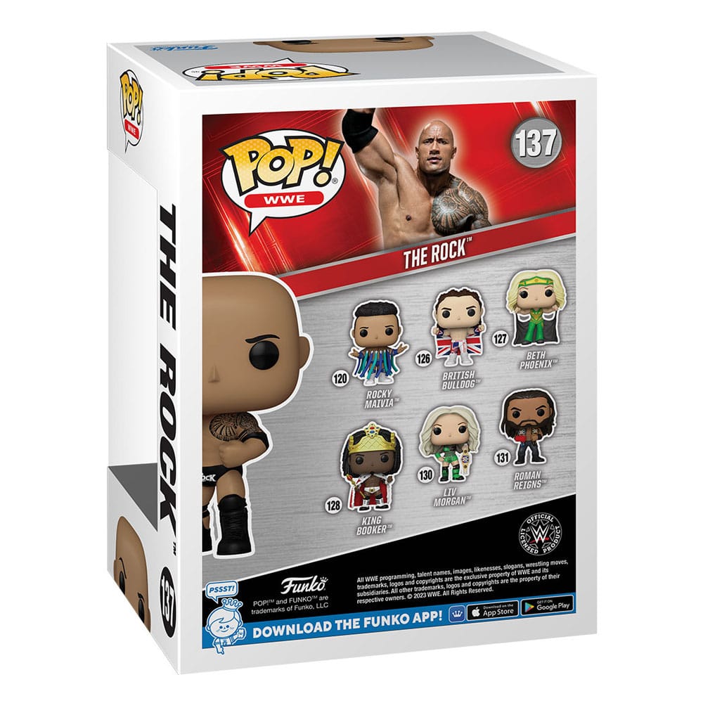 WWE POP! Vinyl figurine The Rock (final) 9 cm