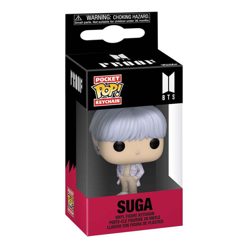 BTS présentoir porte-clés Pocket POP! Vinyl Suga 4 cm (12)
