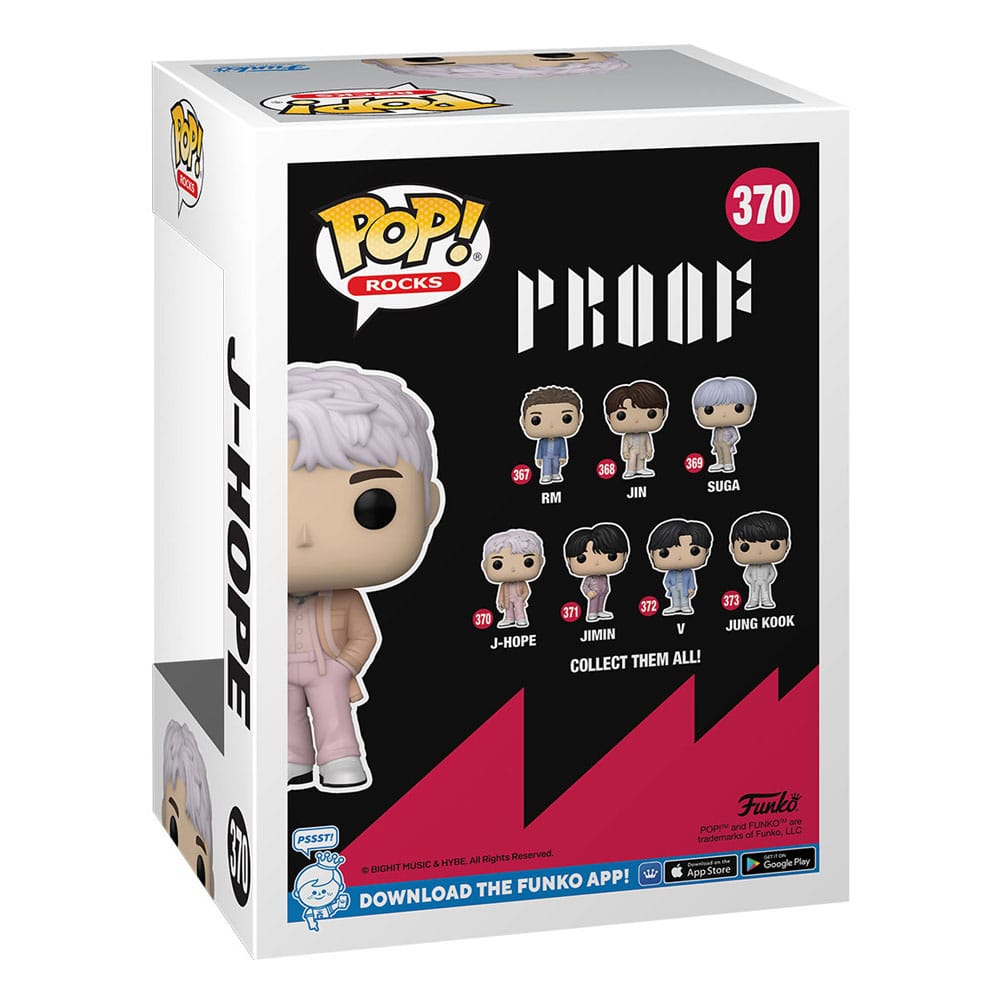 BTS POP! Rocks Vinyl Figurine J Hope 9 cm