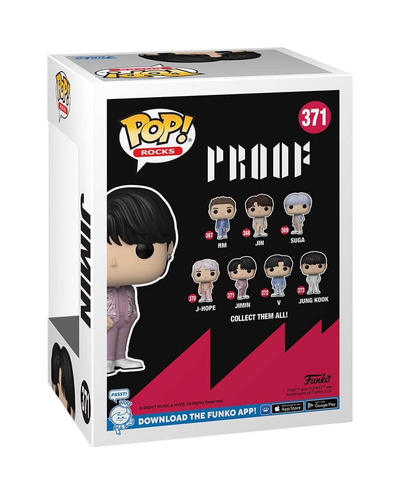 BTS POP! Rocks Vinyl Figurine Jimin 9 cm