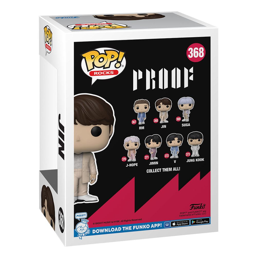 BTS POP! Rocks Vinyl Figurine Jin 9 cm