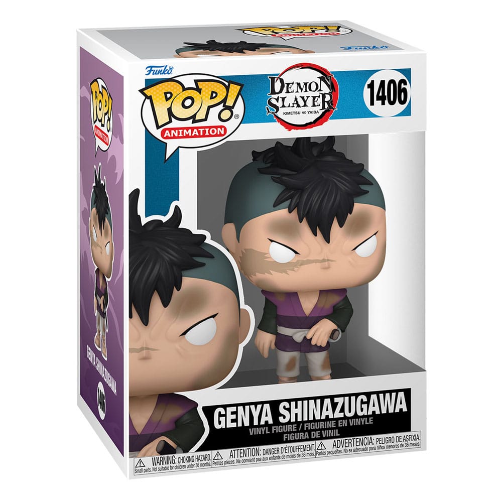 Demon Slayer: Kimetsu no Yaiba POP! Animation figurine Genya Shinazugawa 9 cm