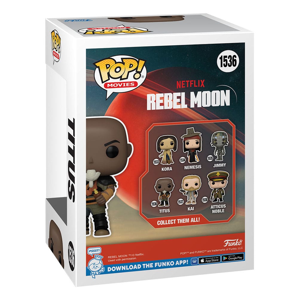 Rebel Moon POP! Movies Vinyl figurine Titus 9 cm