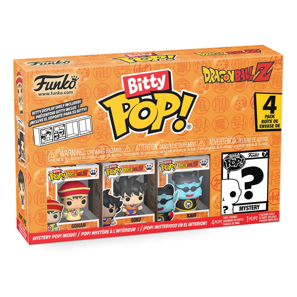 Dragon Ball pack 4 figurines Bitty POP! Vinyl Series 1 2,5 cm