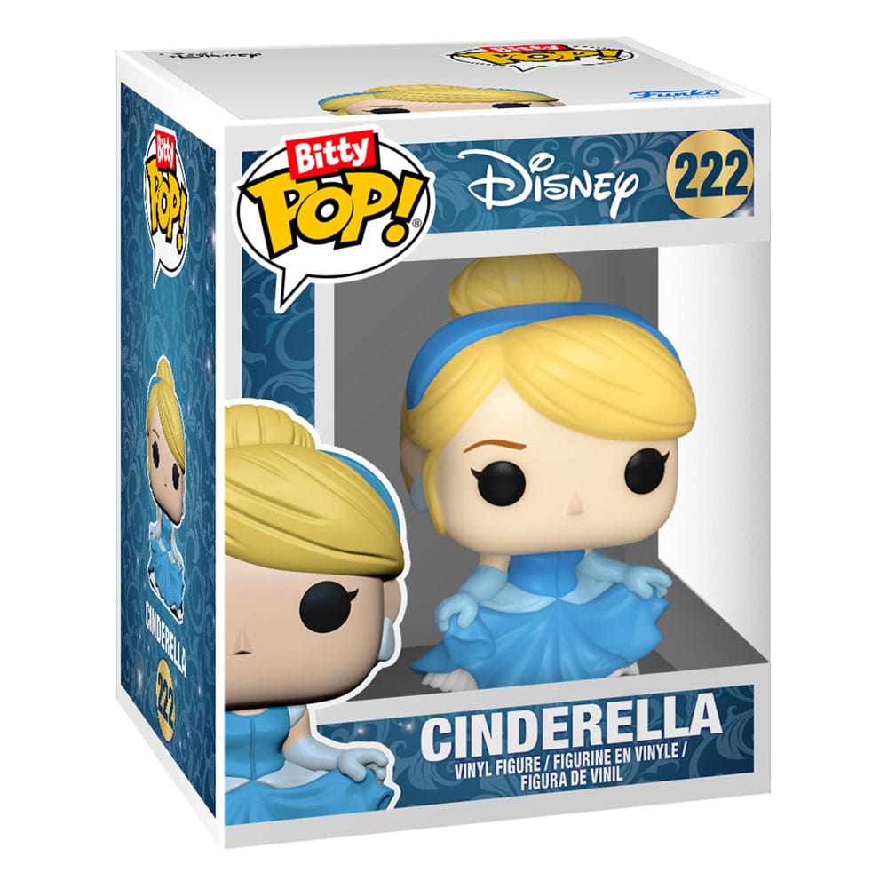 Disney Princesses pack 4 figurines Bitty POP! Vinyl Cinderella 2,5 cm