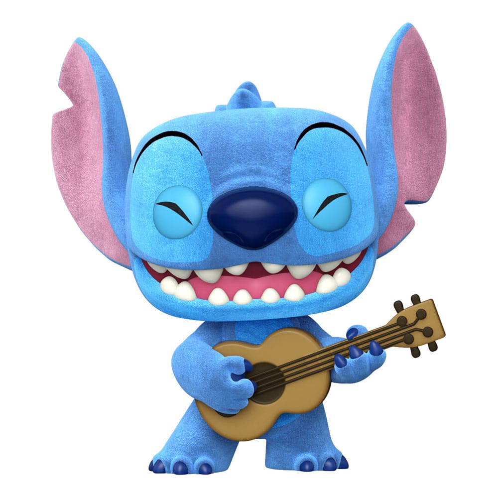Funko Pop! & Tee: Lilo & Stitch - Ukulele Stitch (Flocked) - L