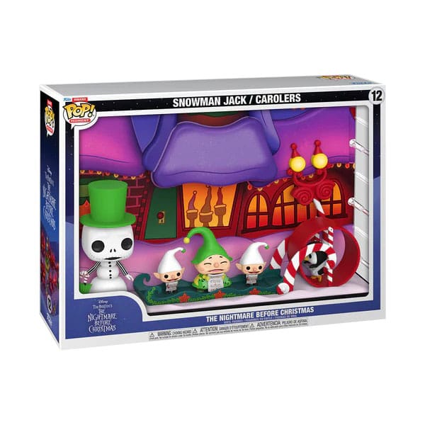 L´étrange Noël de Mr. Jack pack XX POP Moments Deluxe Vinyl figurines What's This?