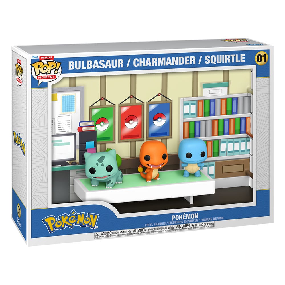Pokémon POP Moments Deluxe Vinyl figurines Pokémon - Starters