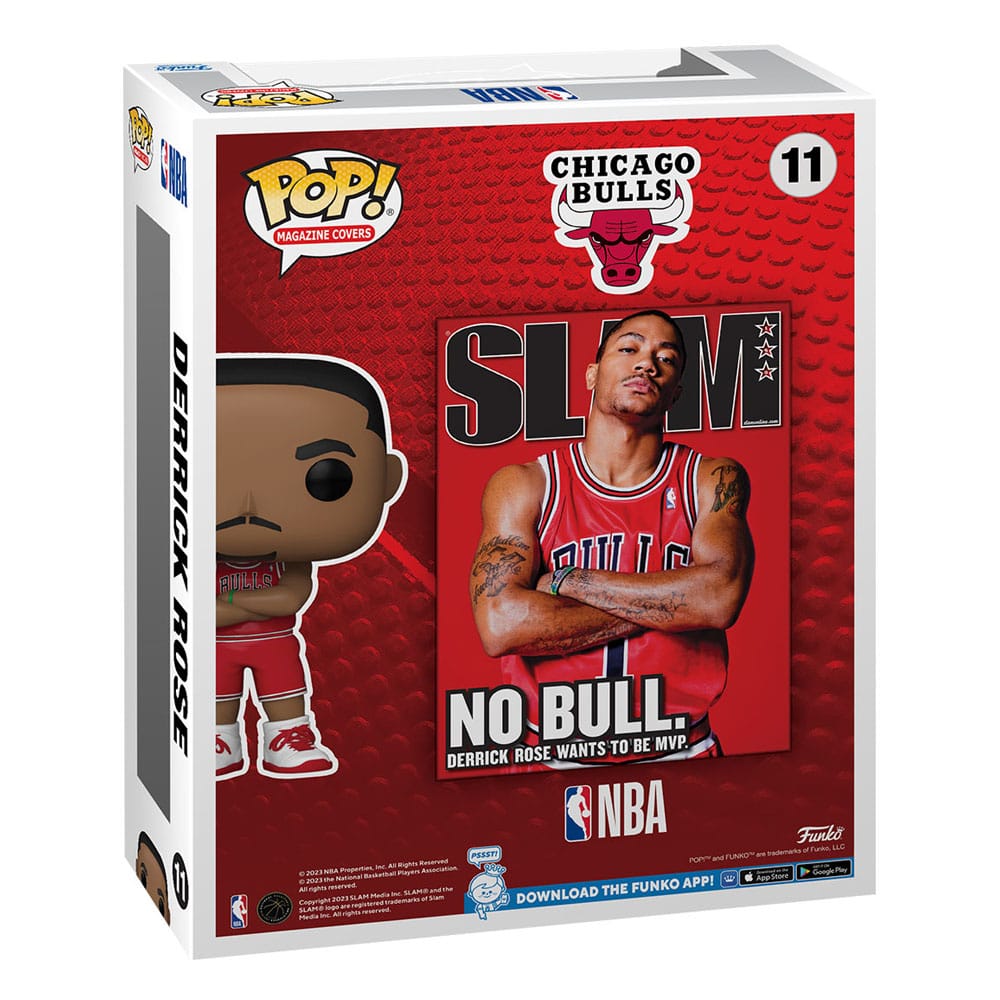 NBA Cover POP! Basketball Vinyl figurine Derrick Rose (SLAM Magazin) 9 cm