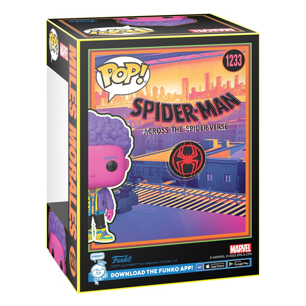 Funko Pop! Marvel: Spider-Man: Across the Spider-Verse - Miles Morales (Blacklight) - Special Edition