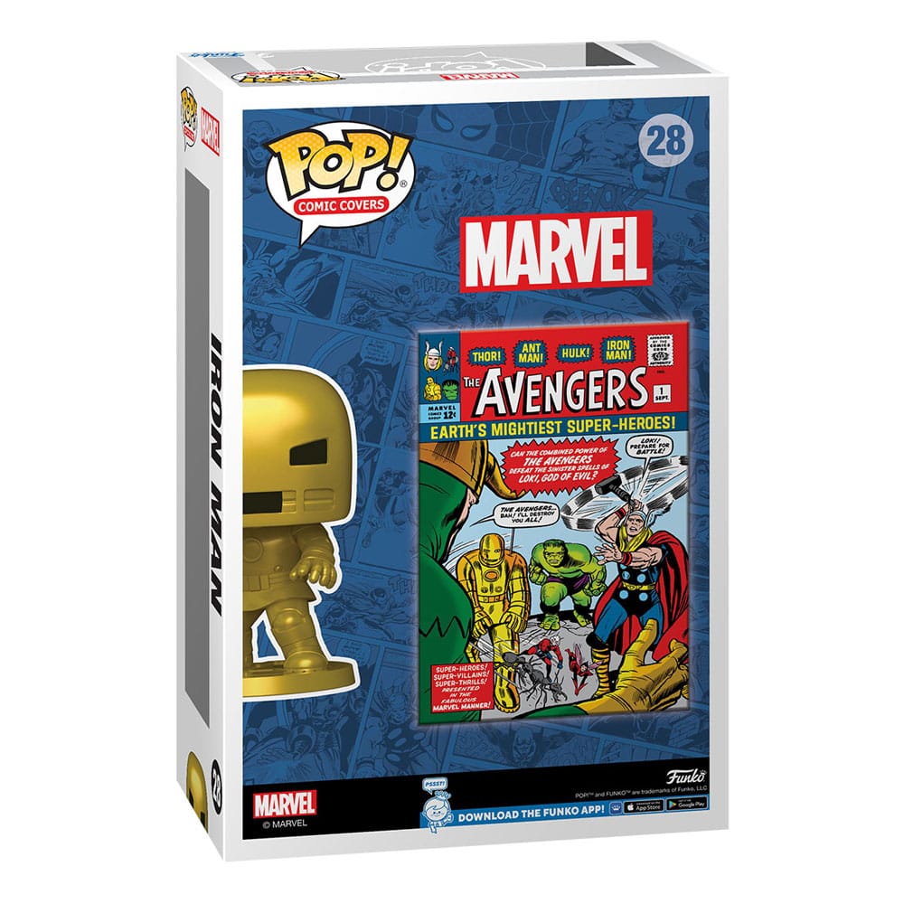 Marvel POP! Comic Cover Vinyl Figurine Avengers #1 9 cm