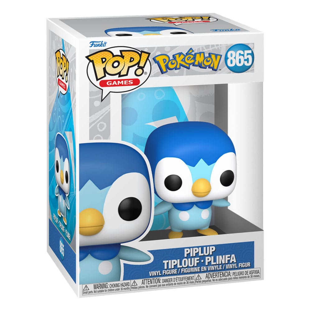 Pokémon POP! Games Vinyl figurine Piplup (EMEA) 9 cm