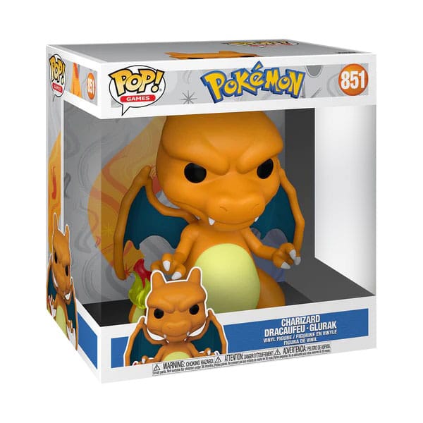 Pokémon Super Sized Jumbo POP! Vinyl figurine Charizard (EMEA) 25 cm