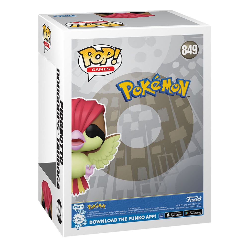 Pokémon POP! Games Vinyl figurine Roucoups 9 cm