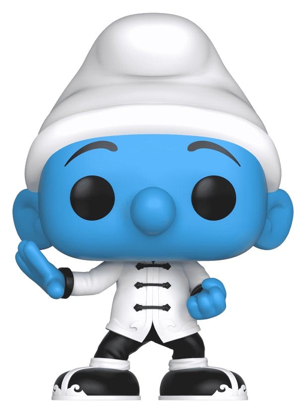 Les Schtroumpfs POP! Vinyl figurine Schtroumpf Costaud Édition Exclusive 9 cm