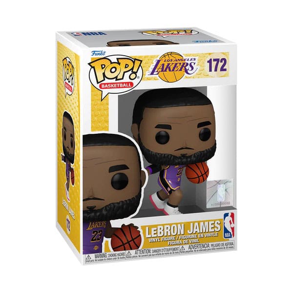 NBA Legends POP! Sports Vinyl Figurine Lakers -LeBron James 9 cm