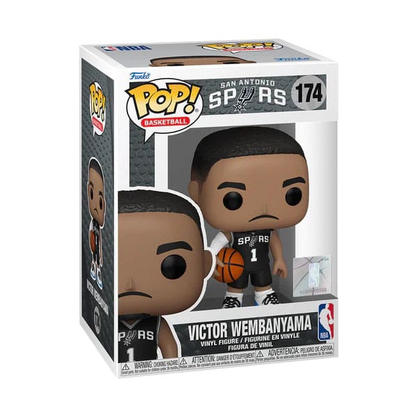 NBA Legends POP! Sports Vinyl Figurine Spurs- Victor Wembanyama 9 cm