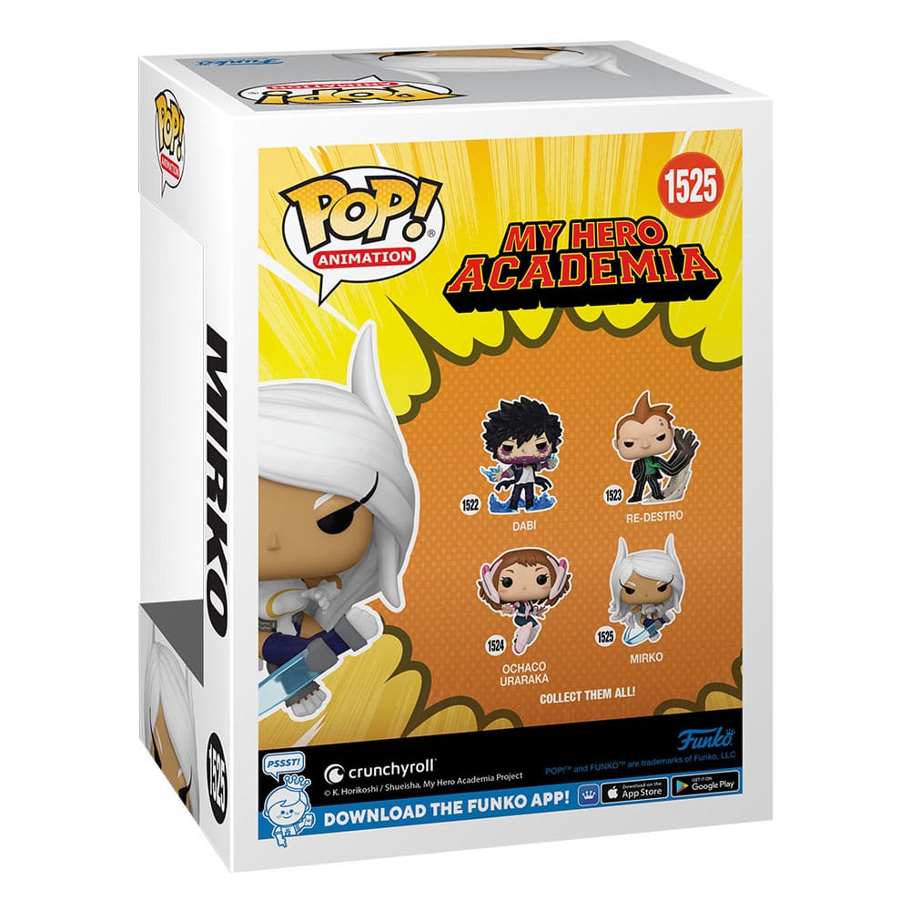 My Hero Academia - Hero League Baseball POP! Animation Vinyl figurine Mirko 9 cm