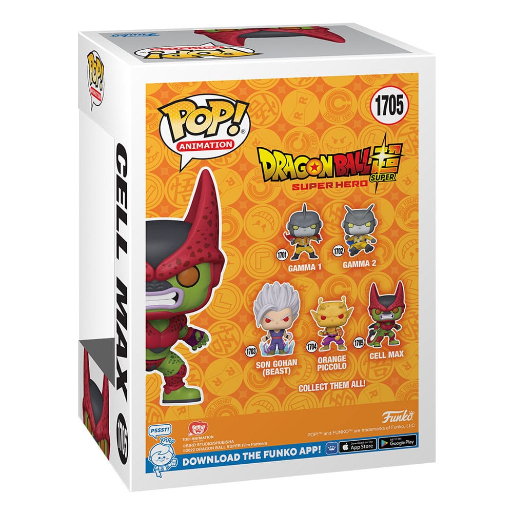 Dragon Ball Super: Super Hero POP! Vinyl figurine Cell Max 9 cm