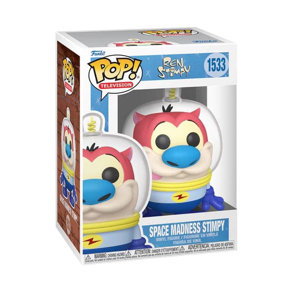 Nick Rewind POP! TV Vinyl figurine Stimpy(Space Suit) 9 cm