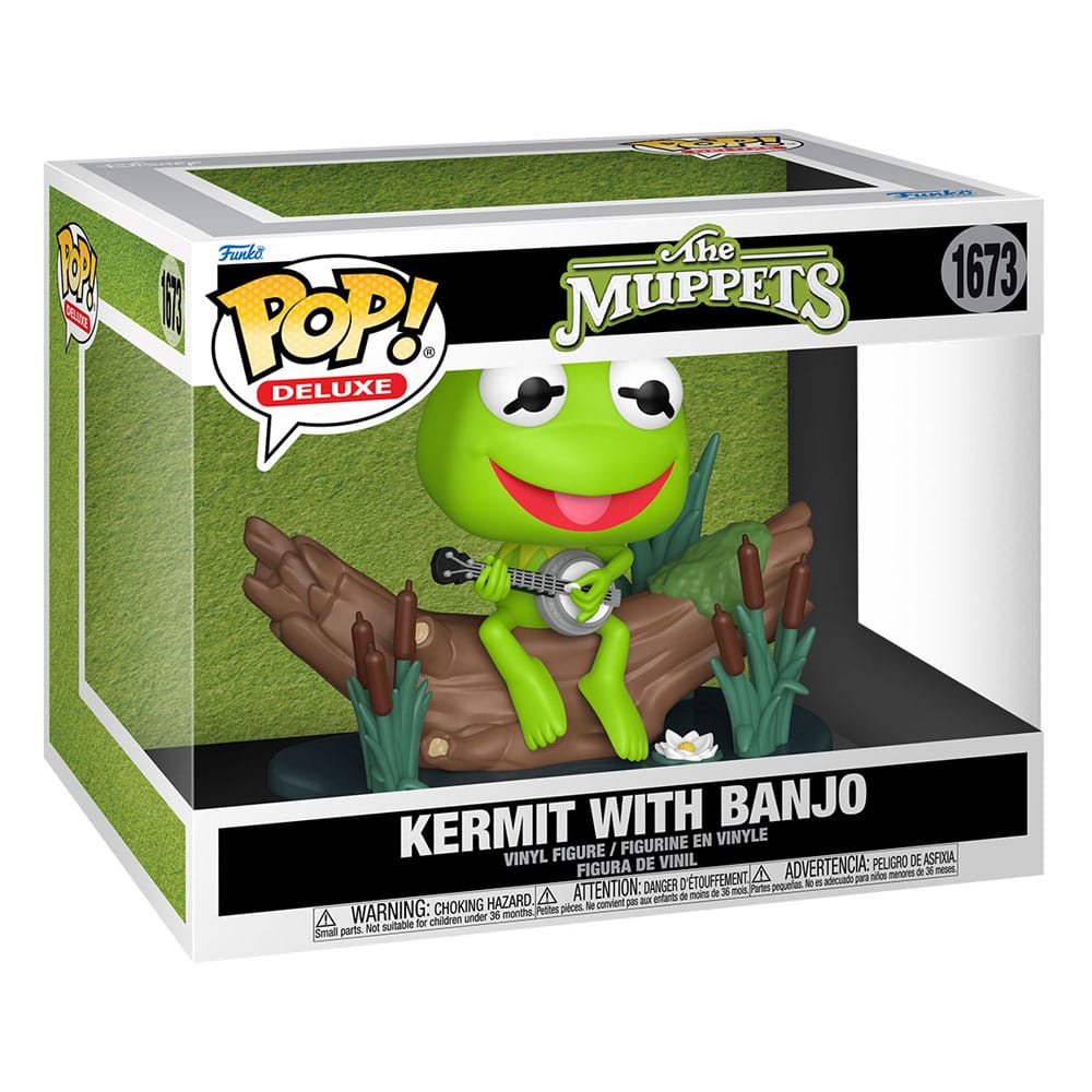Funko Pop! Deluxe: The Muppets - Kermit with Banjo