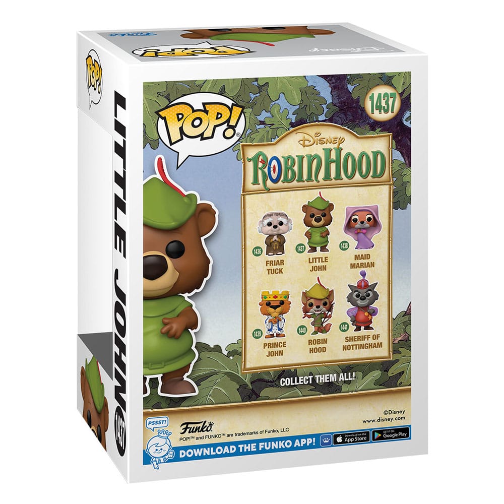 Robin Hood POP! Disney Vinyl figurine Little Jon 9 cm