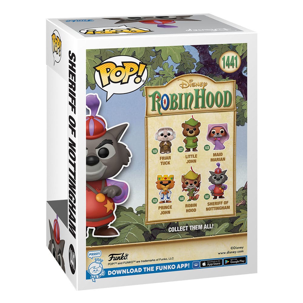 Robin Hood POP! Disney Vinyl figurine Sheriff of Nottingham 9 cm