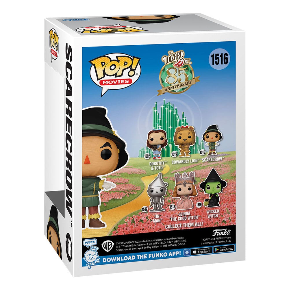 Le Magicien d'Oz POP! Movies Vinyl figurine The Scarecrow 9 cm