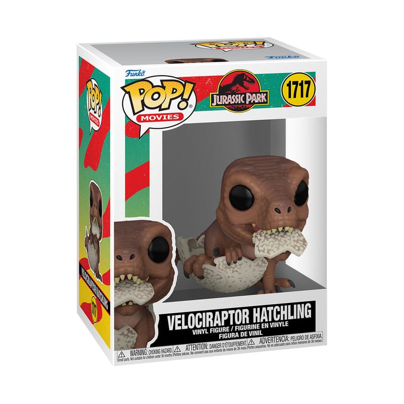 Jurassic Park Hatchling POP! Movies Vinyl figurine Velociraptor 9 cm