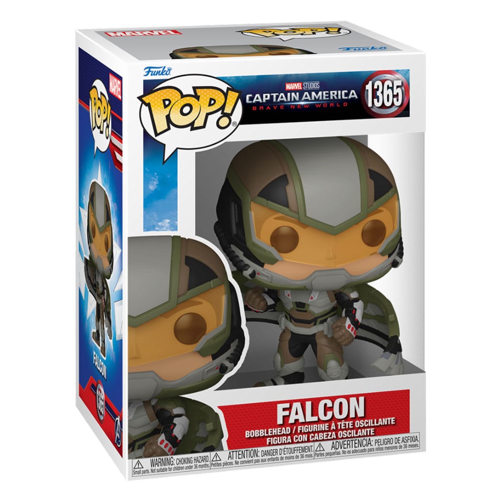 Captain America Brave New World POP! Movies Vinyl figurine Falcon 9 cm