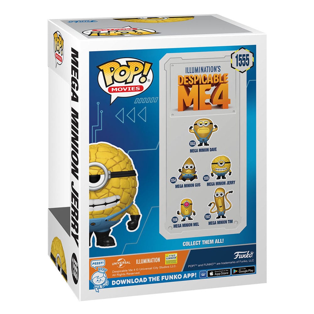 Moi, moche et méchant 4 POP! Movies Vinyl figurine Super Jerry 9 cm