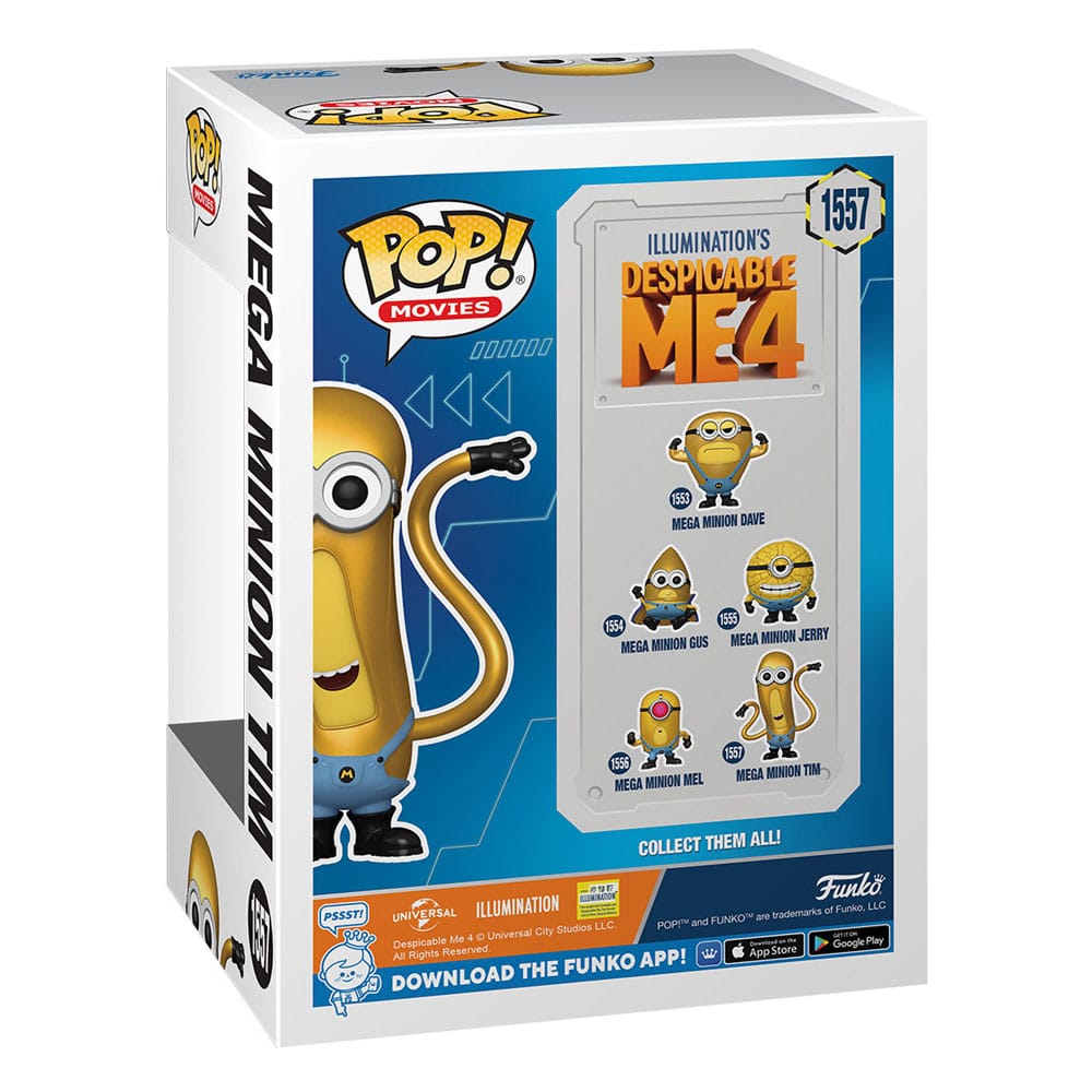 Moi, moche et méchant 4 POP! Movies Vinyl figurine Super Tim 9 cm