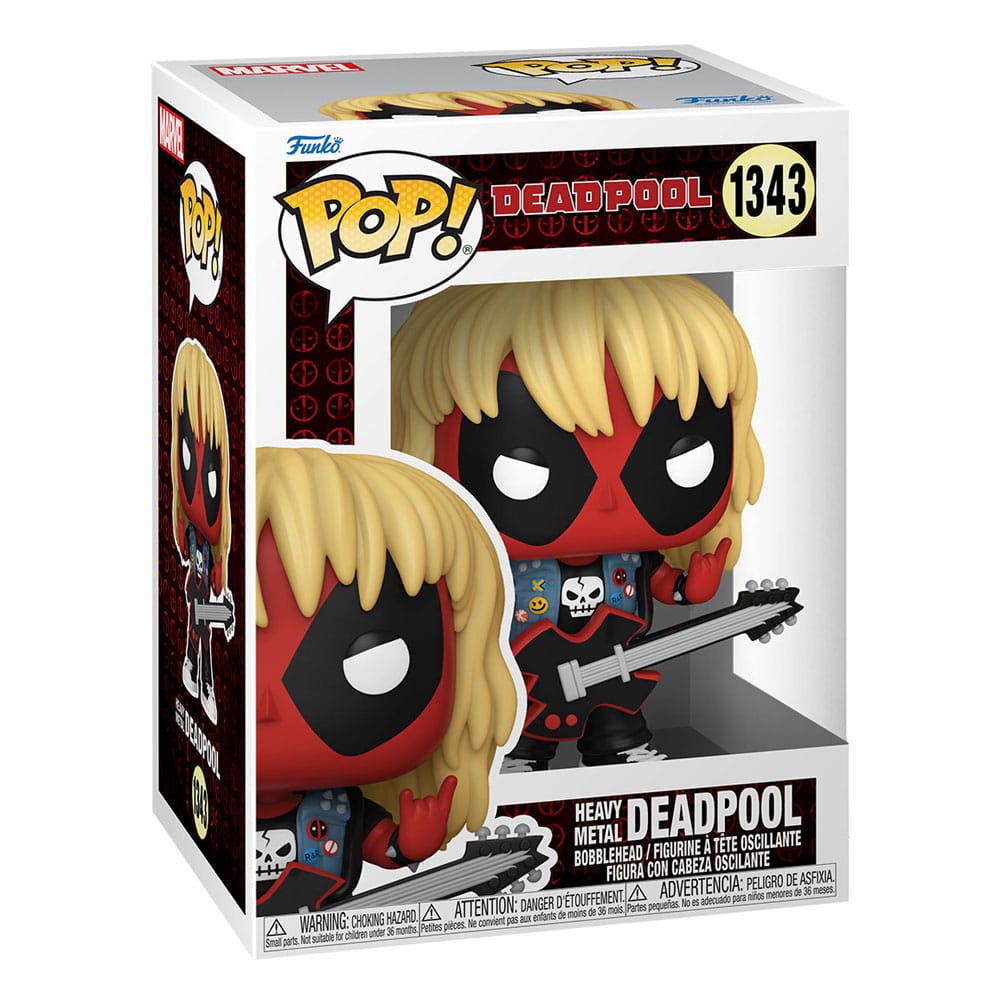 Funko Pop! Marvel: Deadpool Parody - Deadpool Metal Band