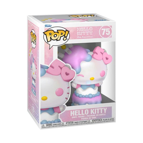 Hello Kitty Figurine POP! Sanrio Vinyl HK In Cake 9 cm