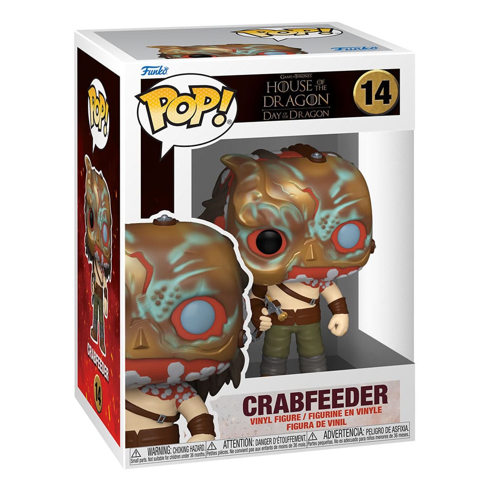 House of the Dragon POP! TV Vinyl figurine Crabfeeder 9 cm