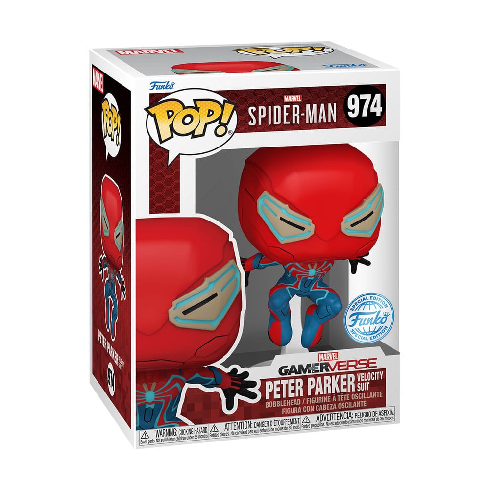 Spider-Man 2 POP! Games Vinyl figurine Velocity Suit Exclusive 9 cm