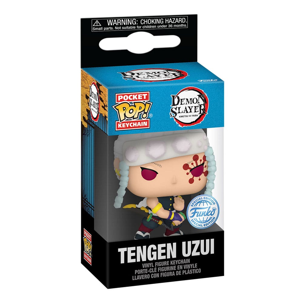 Demon Slayer: Kimetsu no Yaiba présentoir porte-clés Pocket POP! Vinyl Tengen 4 cm (12)