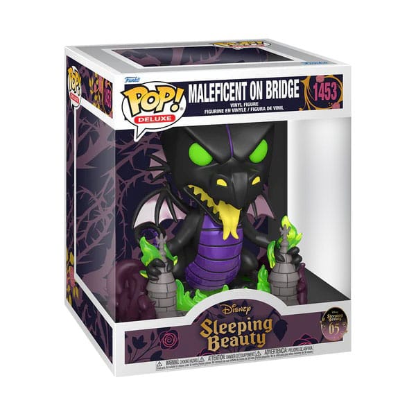La Belle au bois dormant POP! Deluxe Vinyl figurine Maleficent on Bridge 16 cm