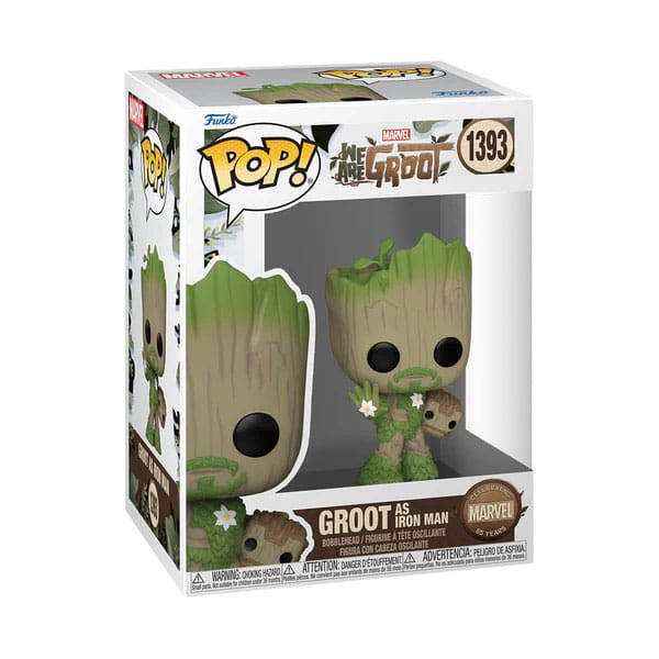 We Are Groot POP! Movies Vinyl figurine Iron Man 9 cm