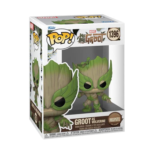 Funko Pop! Marvel: We Are Groot - Groot as Wolverine