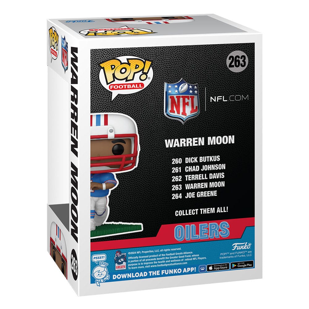 NFL: Legends POP! Sports Vinyl figurine Oilers- Warren Moon 9 cm