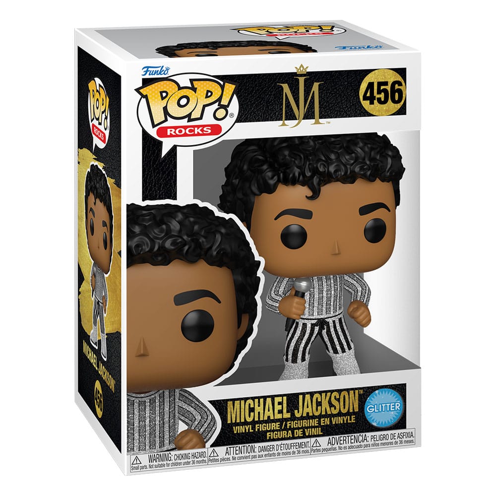 Michael Jackson POP! Rocks Vinyl Figurine Rock With You(GL) 9 cm