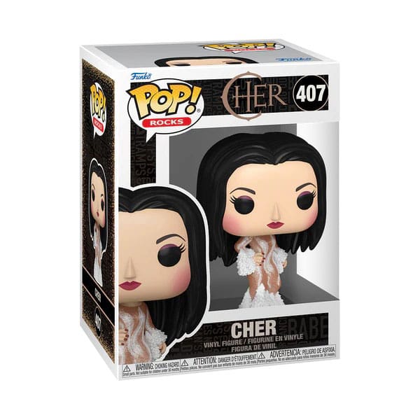Cher POP! Rocks Vinyl Figurine Cher(Met Gala 1974) 9 cm