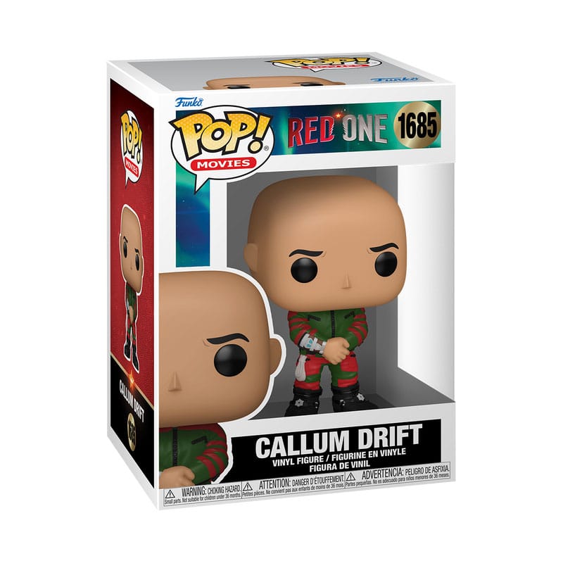 The Red One POP! Movies Vinyl figurine Cal 9 cm