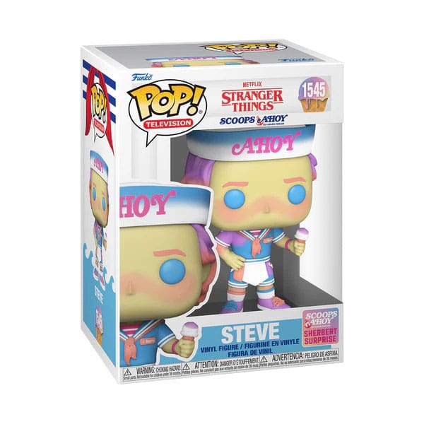 Stranger Things POP! TV Vinyl figurine Steve(Scoops Ahoy) 9 cm